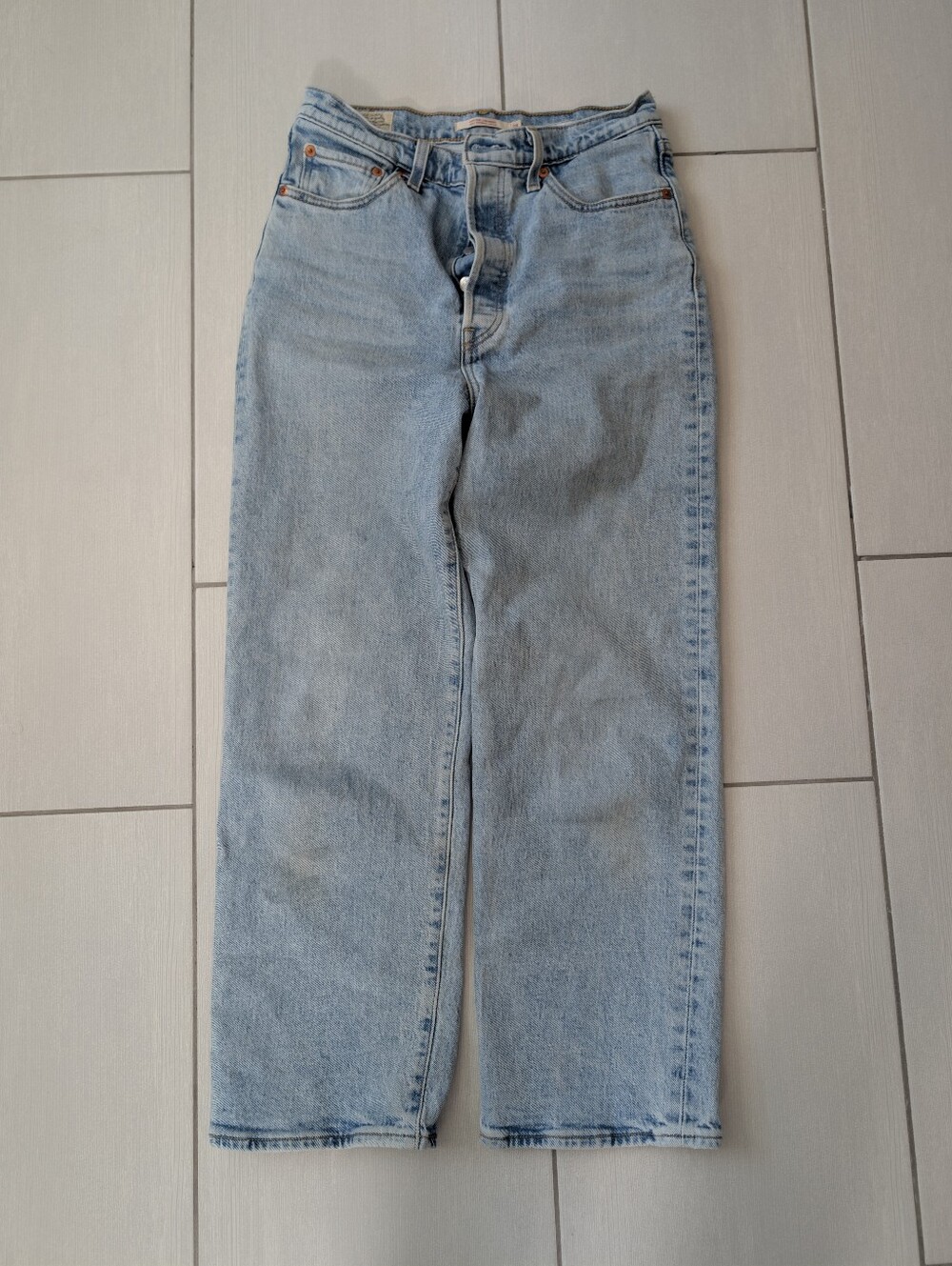 Levi's Women's Light Blue High-Rise Jeans